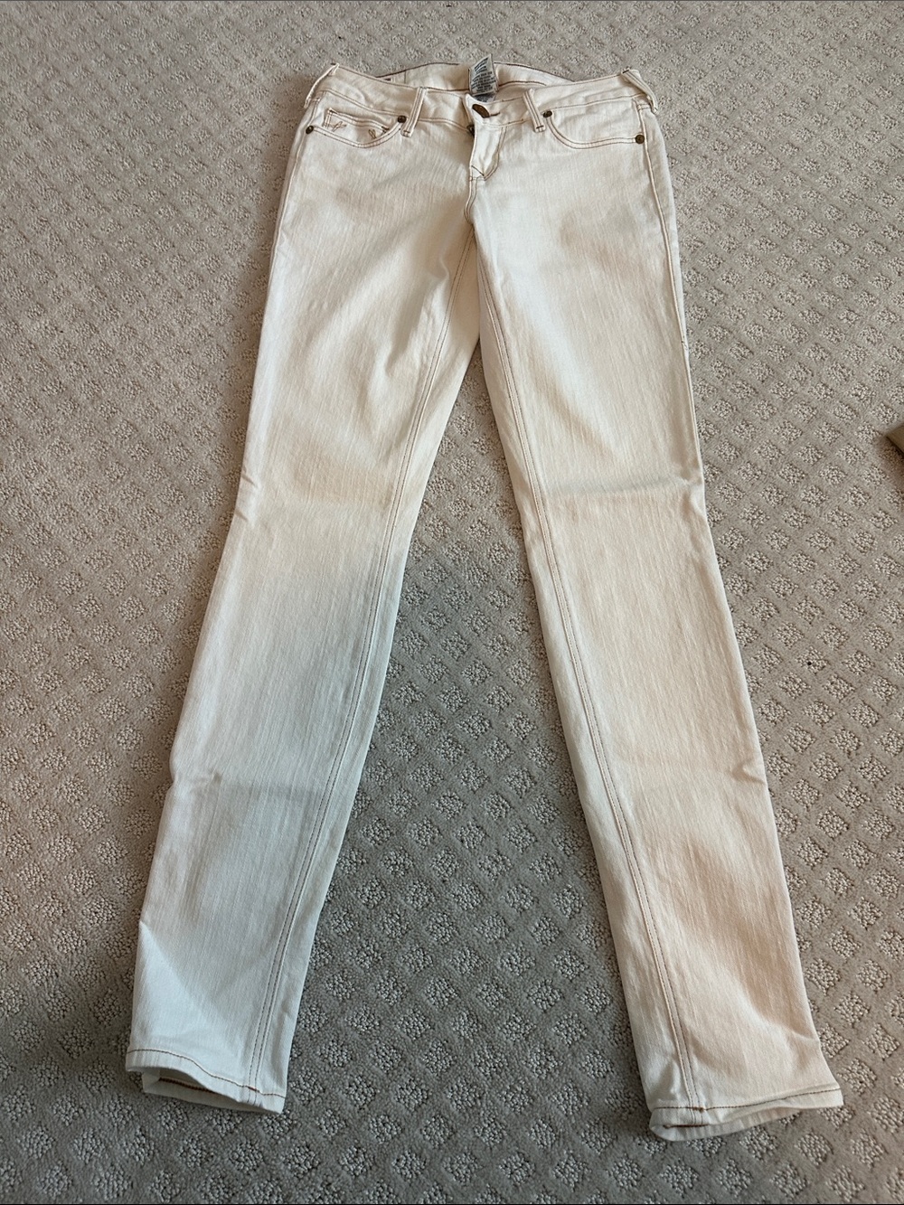 True Religion Off-White Women's Jeans